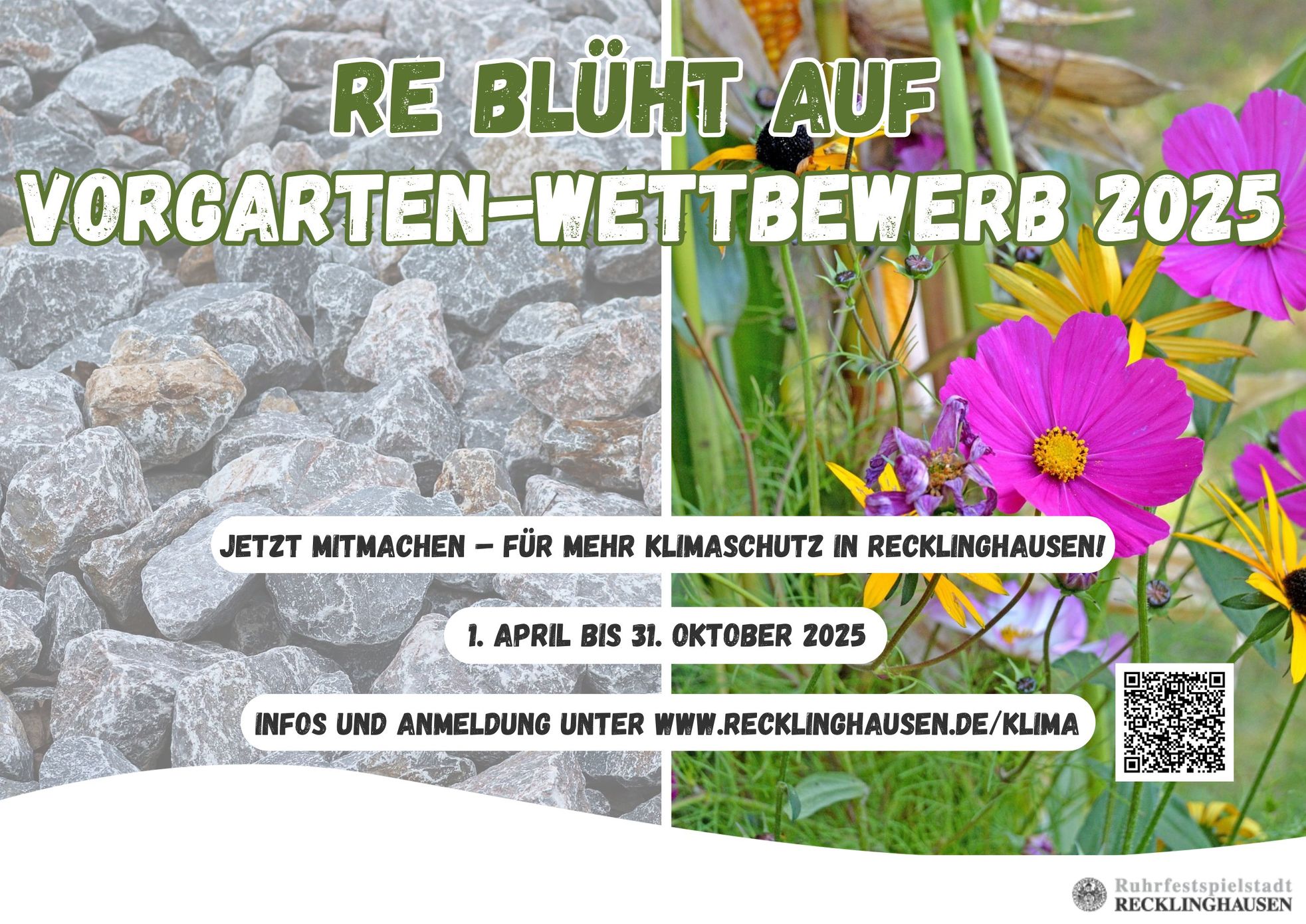 Plakat Vorgartenwettbewerb 2025