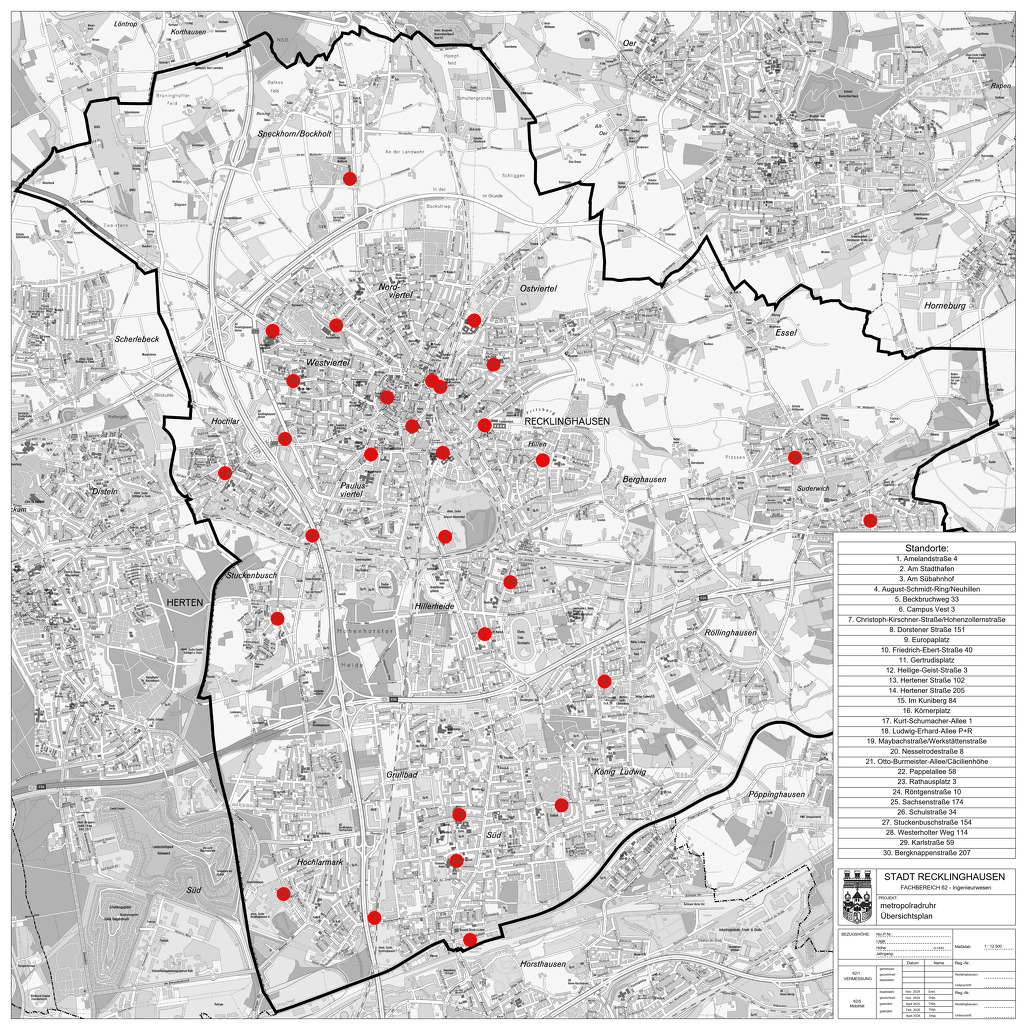 &Uuml;bersichtsplan Verleihstationen